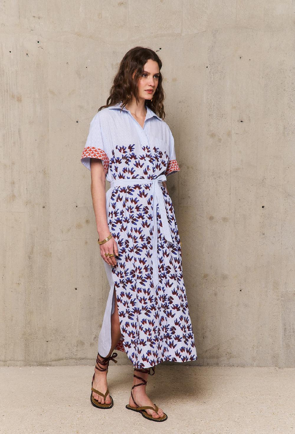 stella forest LOUXORrobe chemise imprimée