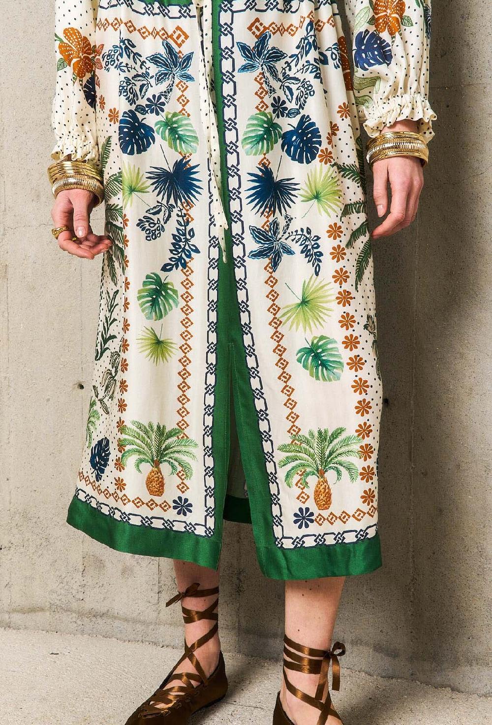 Stella Forest MAHALIArobe Longue Imprimée