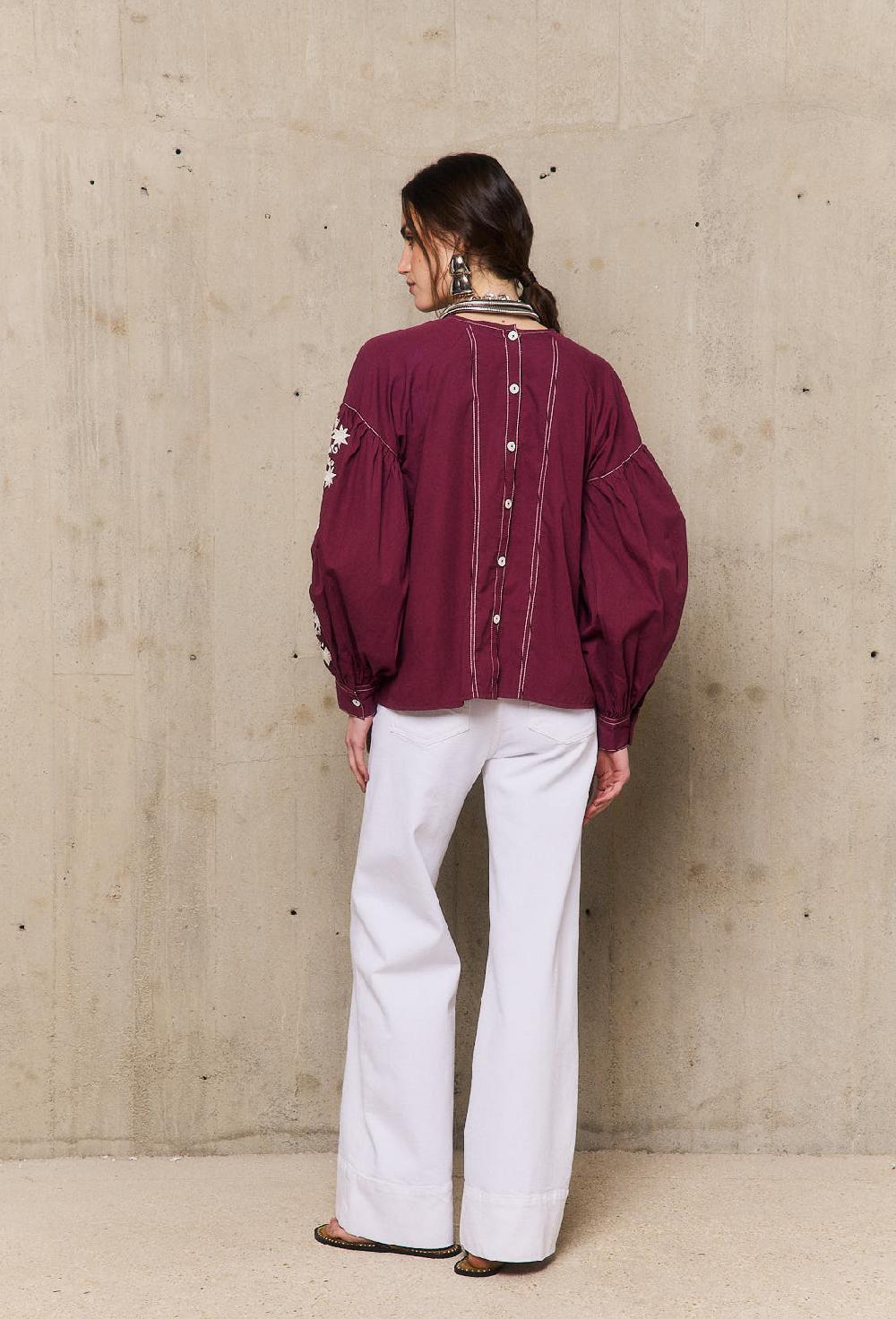 Stella Forest MARGUERITEtunique Ample Brodée