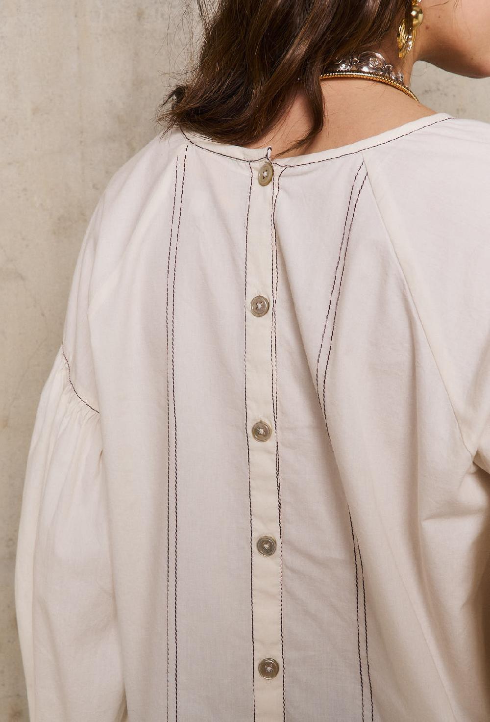 Stella Forest MARGUERITEtunique Ample Brodée