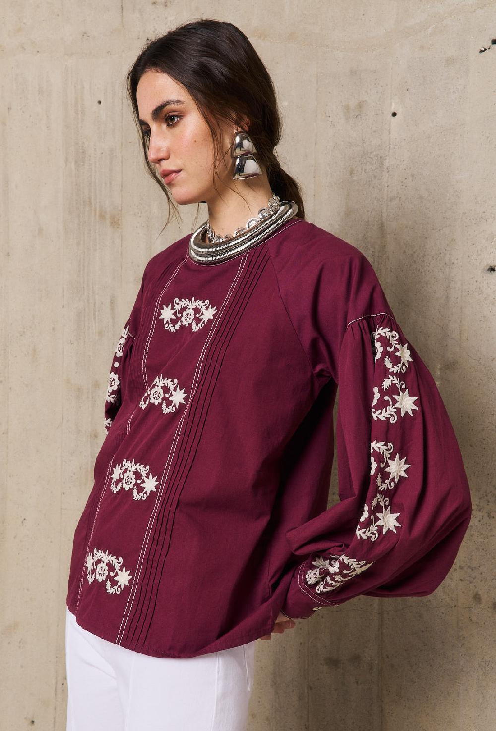 stella forest MARGUERITEtunique ample brodée