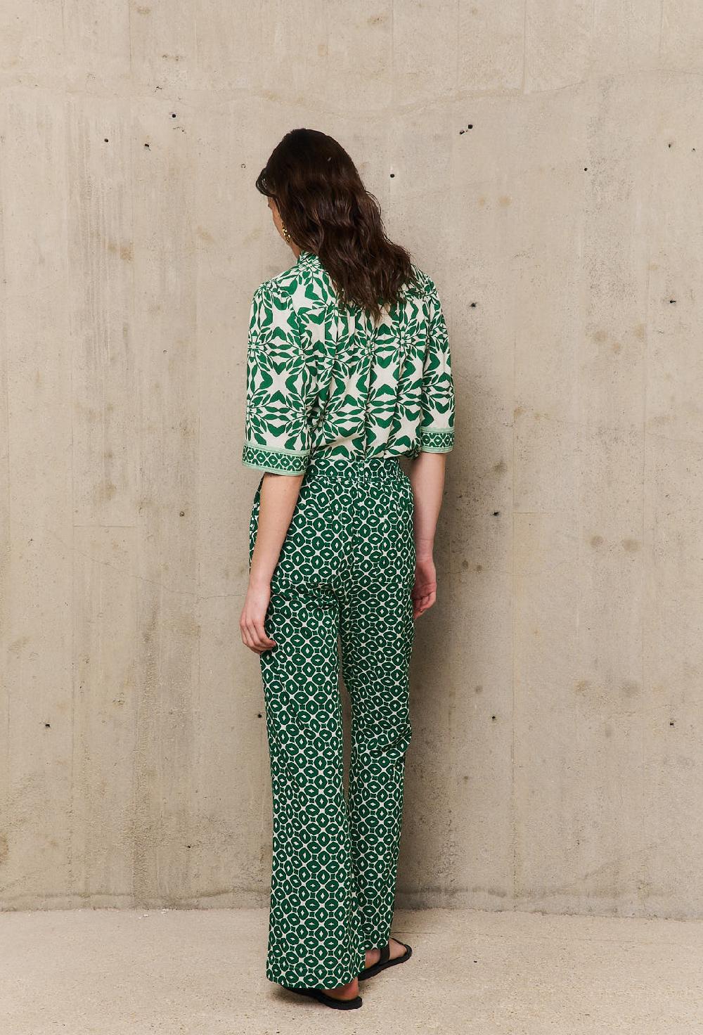 Stella Forest MARILYNpantalon Pyjama Flare Imprimé