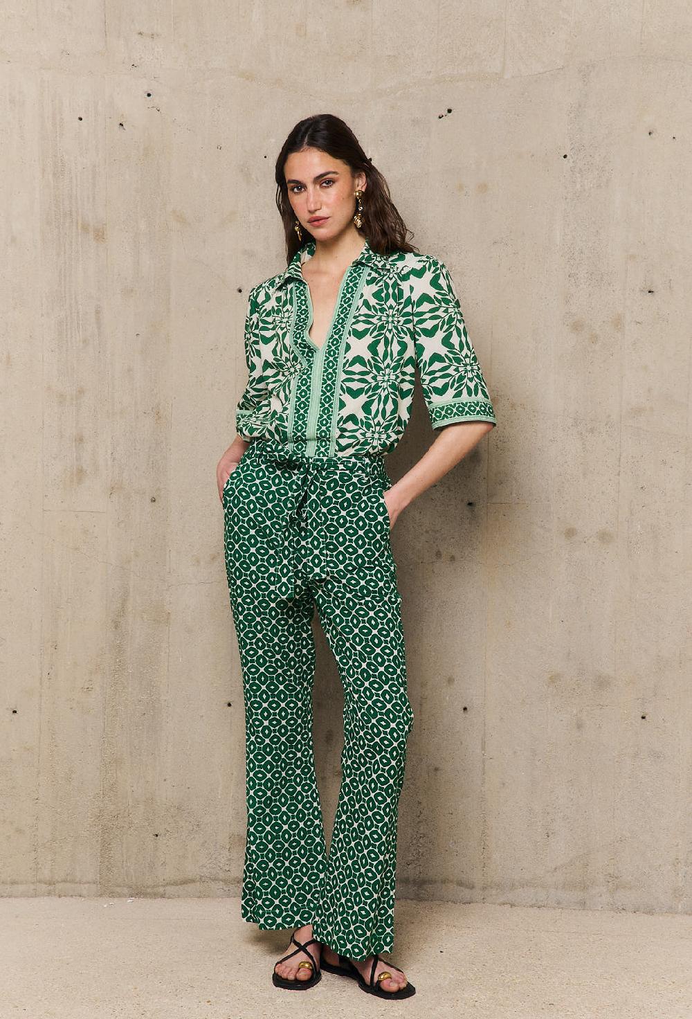 stella forest MARILYNpantalon pyjama flare imprimé