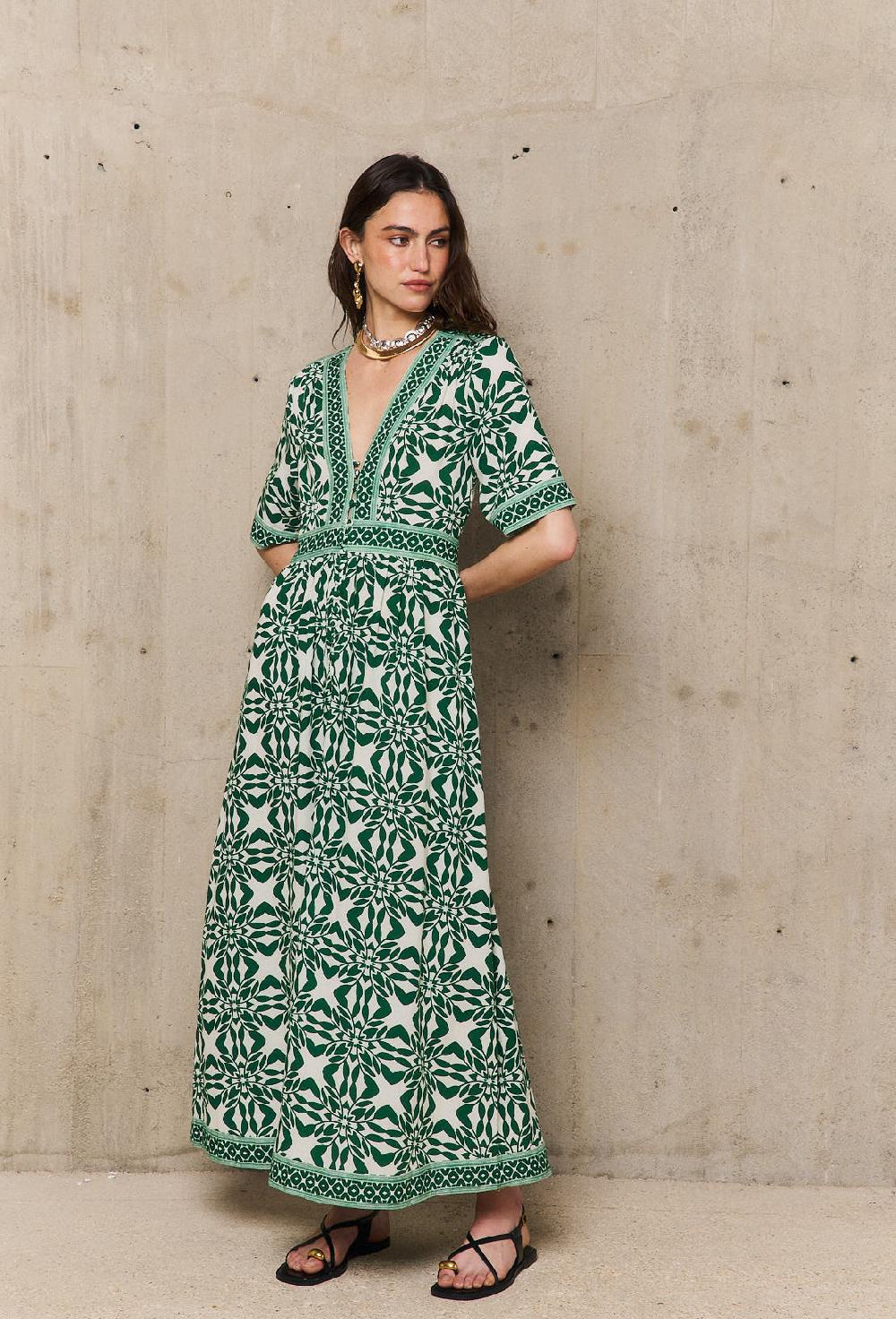 stella forest MARILYNrobe longue imprimée