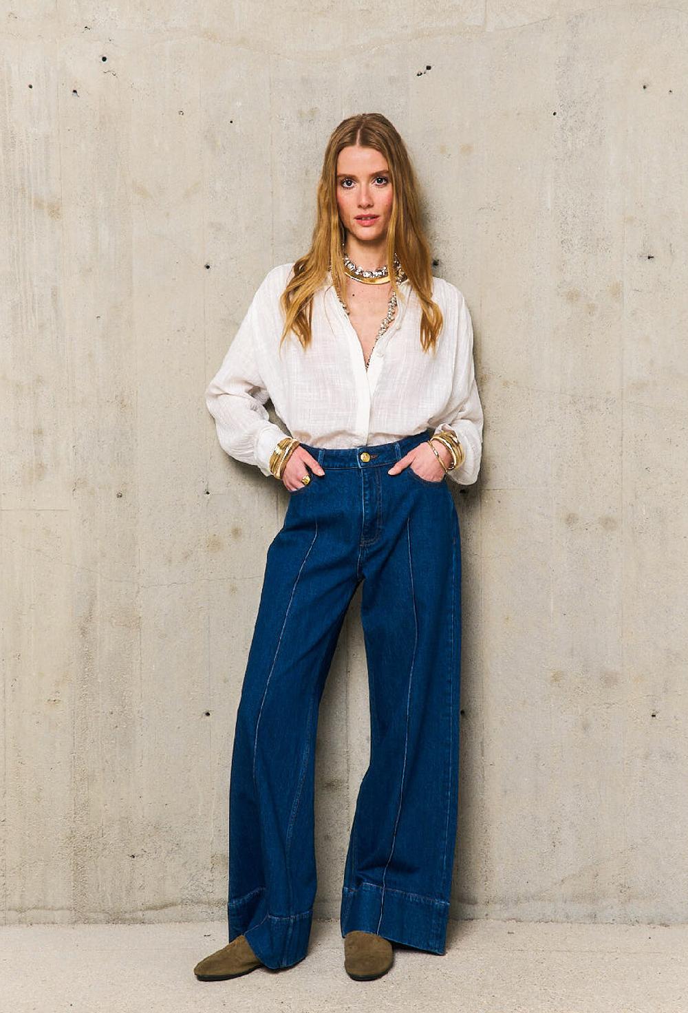 stella forest MOIRApantalon à plis