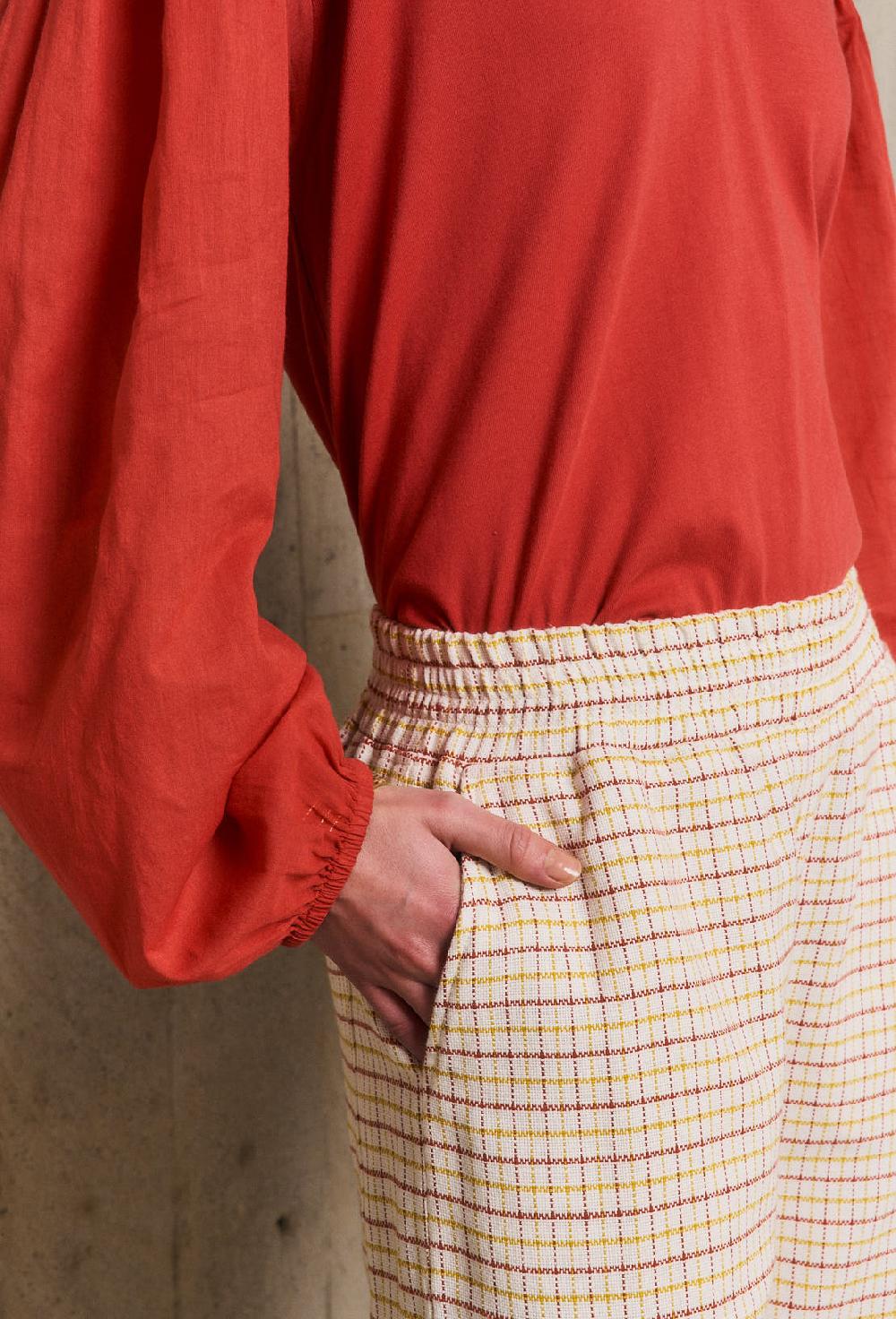 Stella Forest NOURpantalon Jacquard à Carreaux