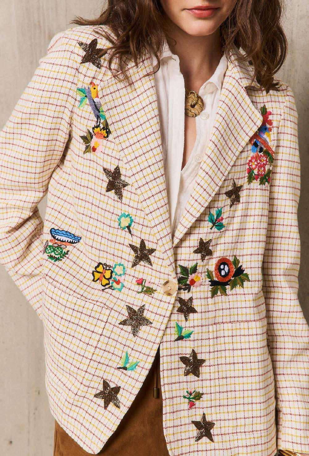 stella forest NOURveste longue brodée