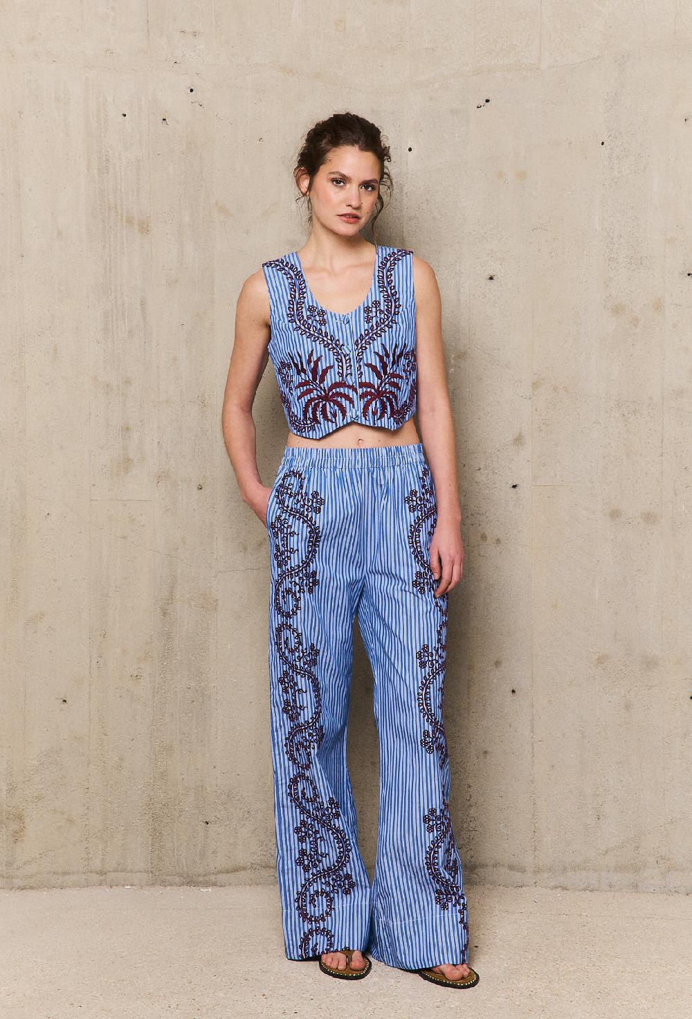 stella forest NURIApantalon pyjama brodé