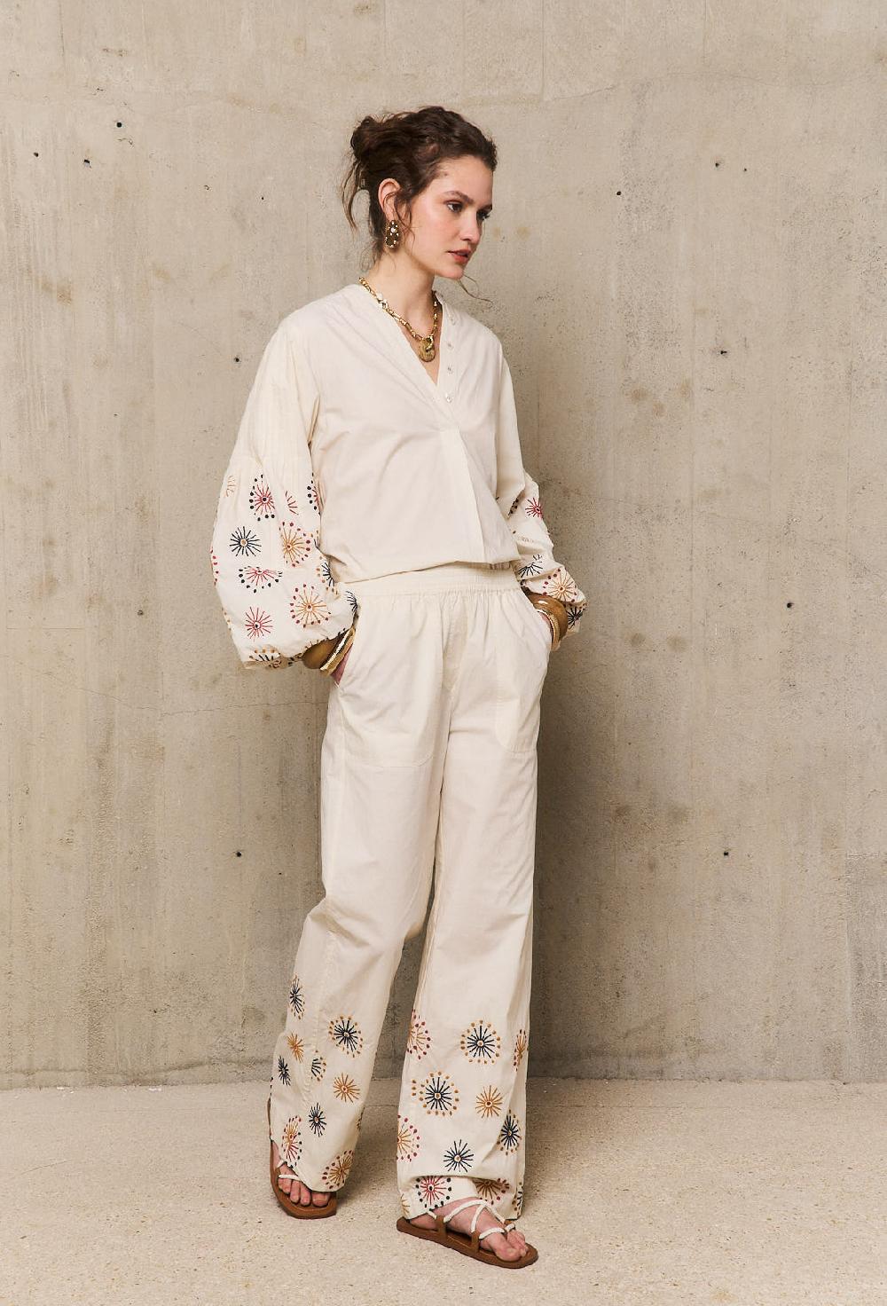 Stella Forest OKSANNApantalon Pyjama Brodé