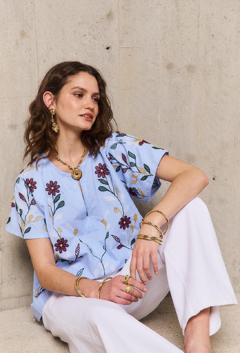 stella forest ROMYtunique brodée manches courtes