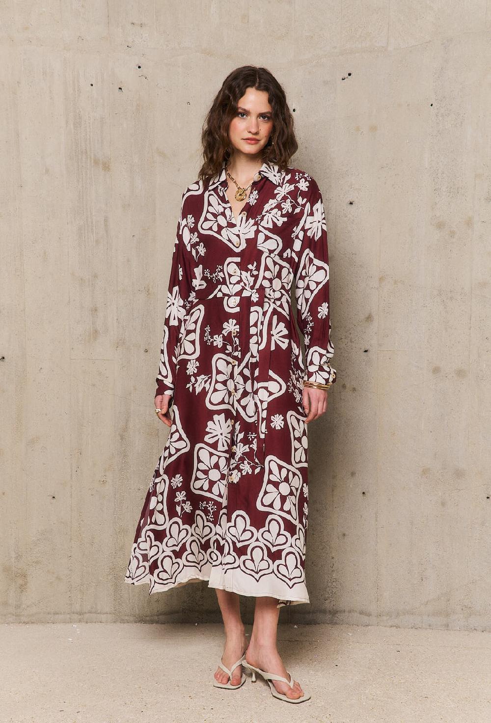 Stella Forest STEPHANIErobe Chemise Imprimée