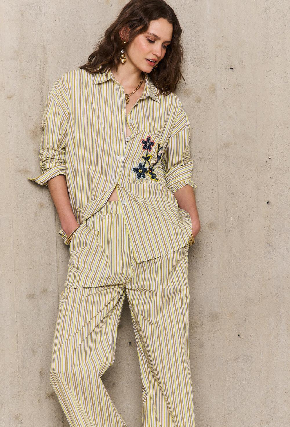 stella forest SYRUPpantalon pyjama brodé