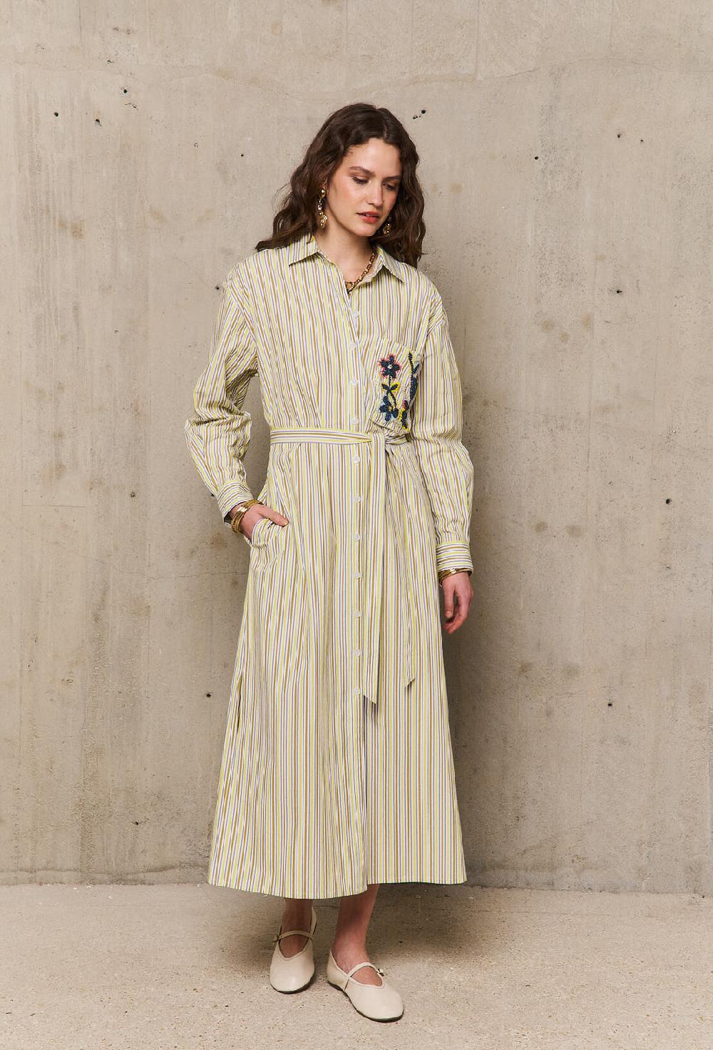 Stella Forest SYRUProbe Chemise Rayée