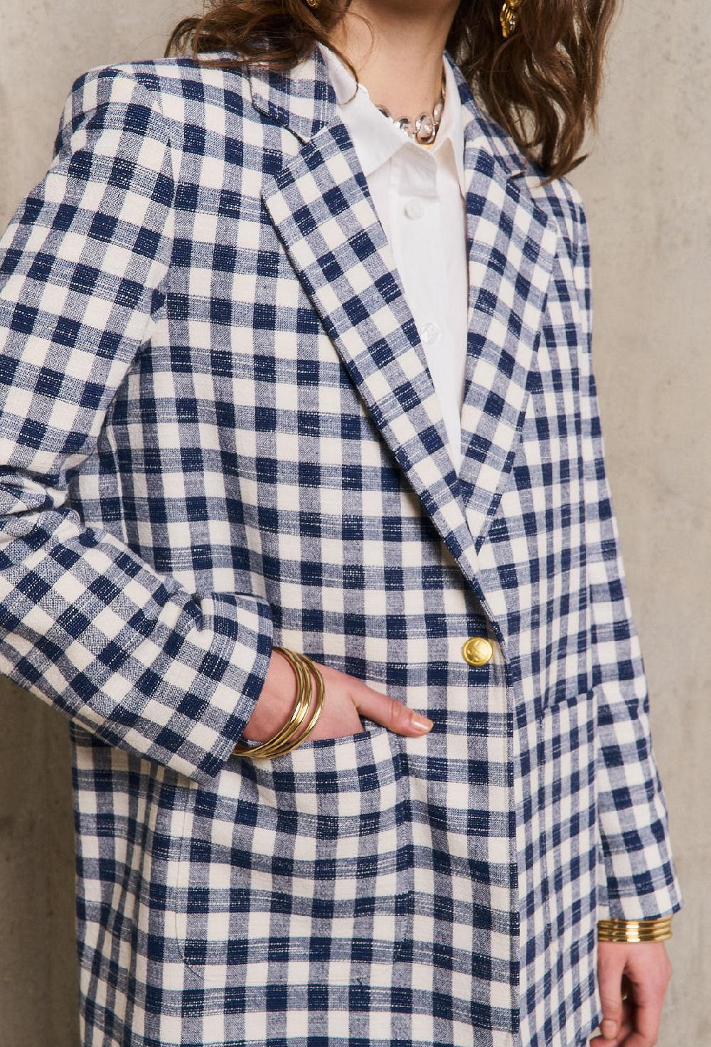 Stella Forest URSULAveste Tweed à Carreaux