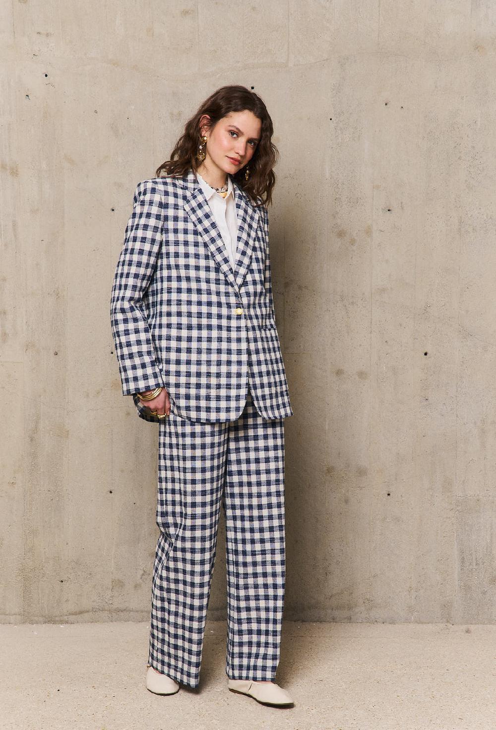 Stella Forest URSULAveste Tweed à Carreaux