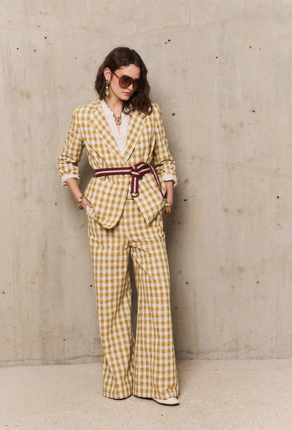 Stella Forest URSULAveste Tweed à Carreaux