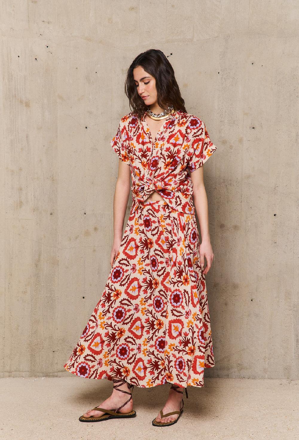 Stella Forest YUCATANchemise Imprimée Brodée