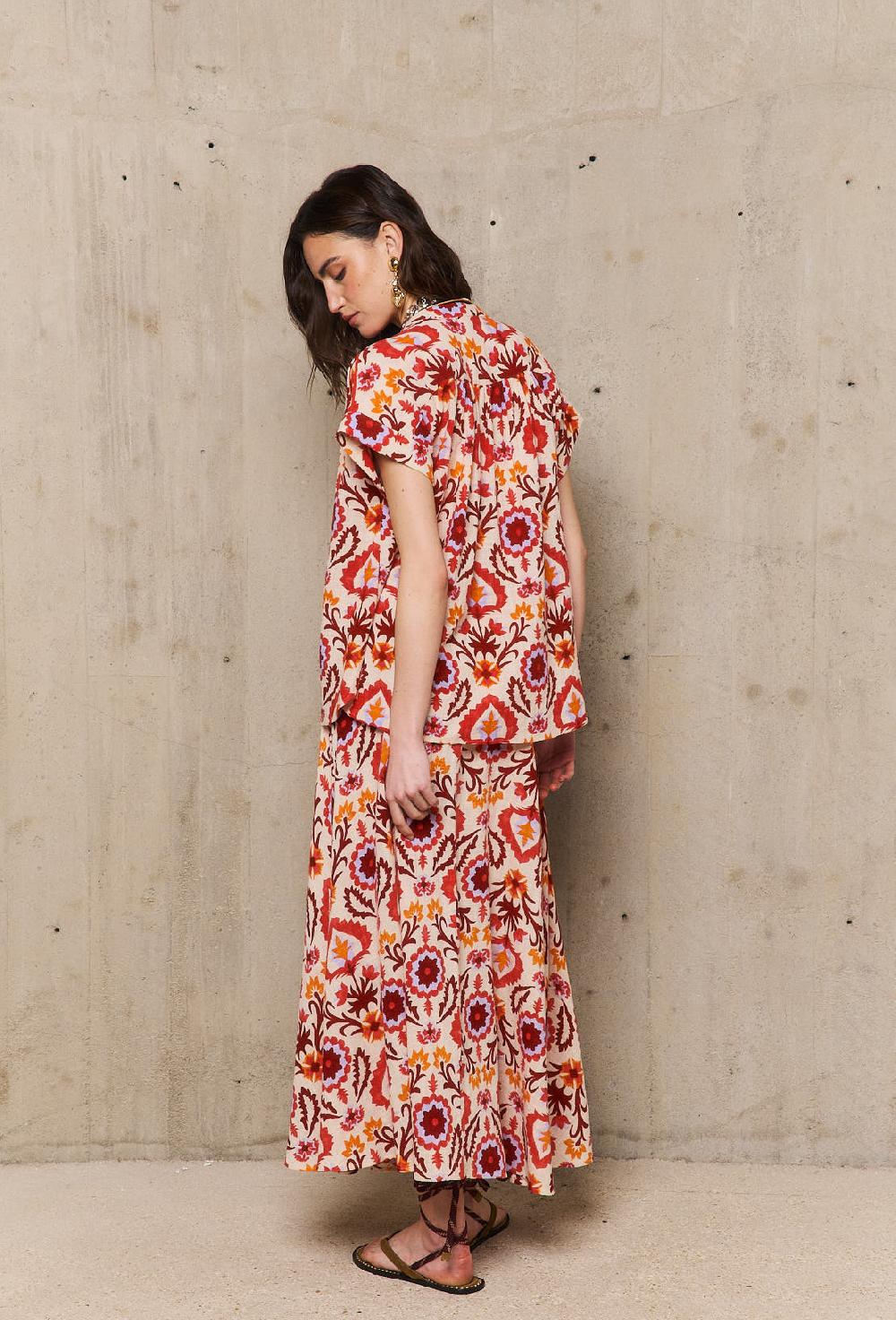 Stella Forest YUCATANchemise Imprimée Brodée