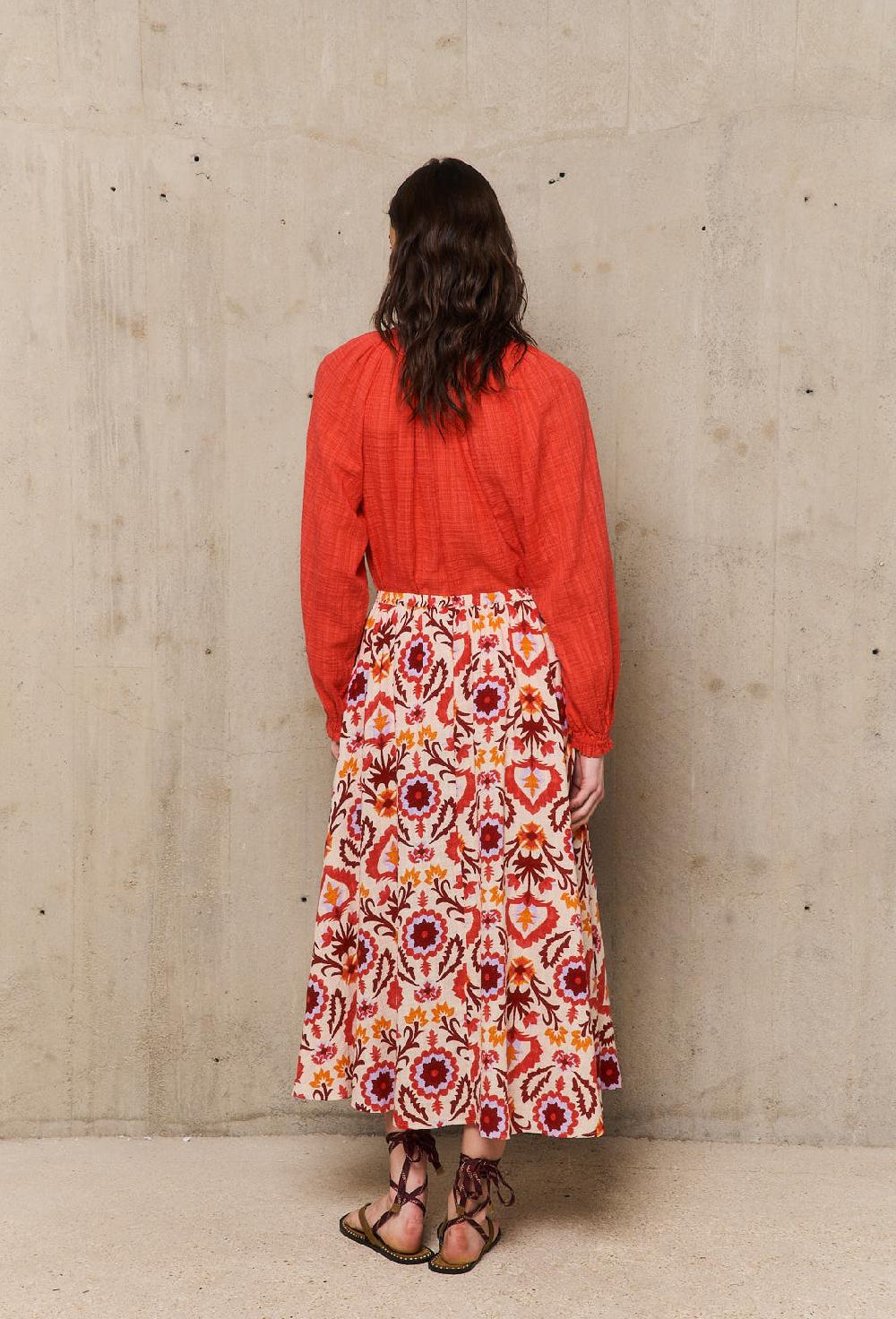 Stella Forest YUCATANjupe Longue Imprimée