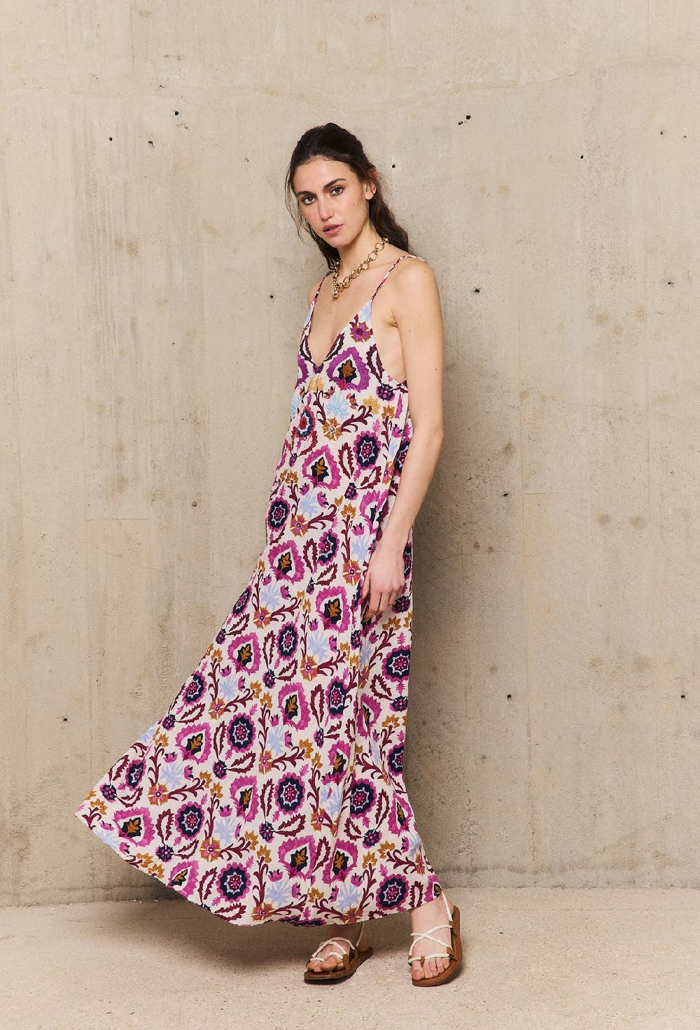 stella forest YUCATANrobe sans manches imprimée