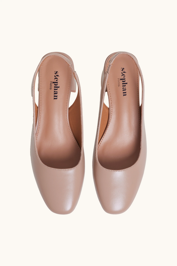 Stephan Babies à Talons Khaki