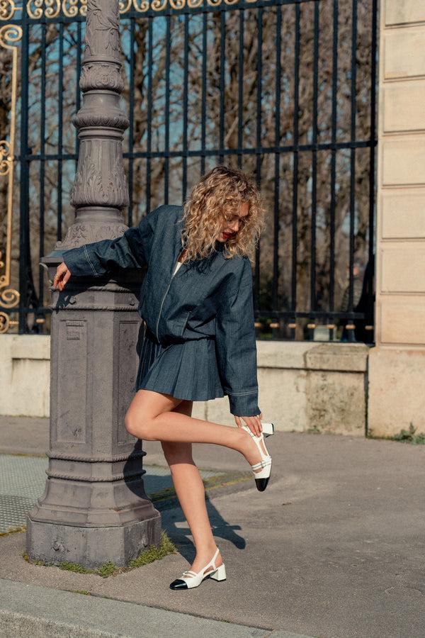 Stephan Babies Vernis à Double Bride Blanches