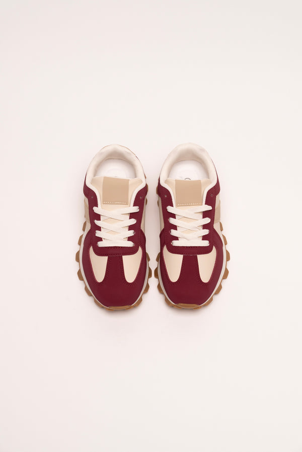 Stephan Baskets Rétro Bordeaux