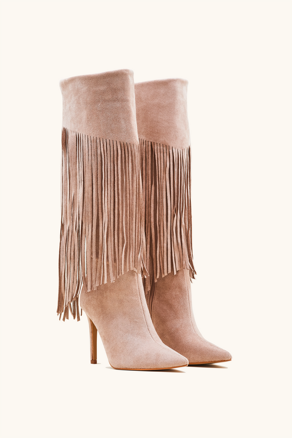 Stephan Bottes à Franges Beige