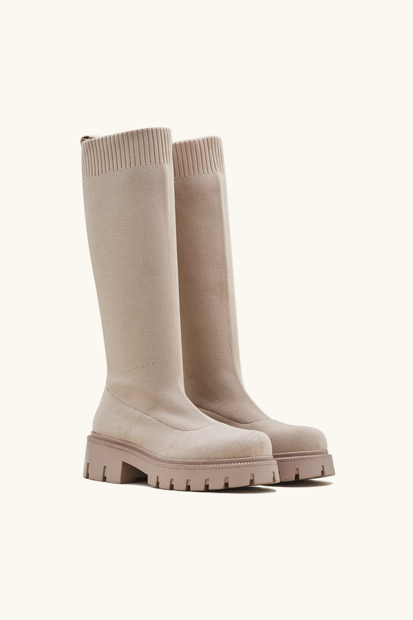Stephan Bottes Chaussettes Beige