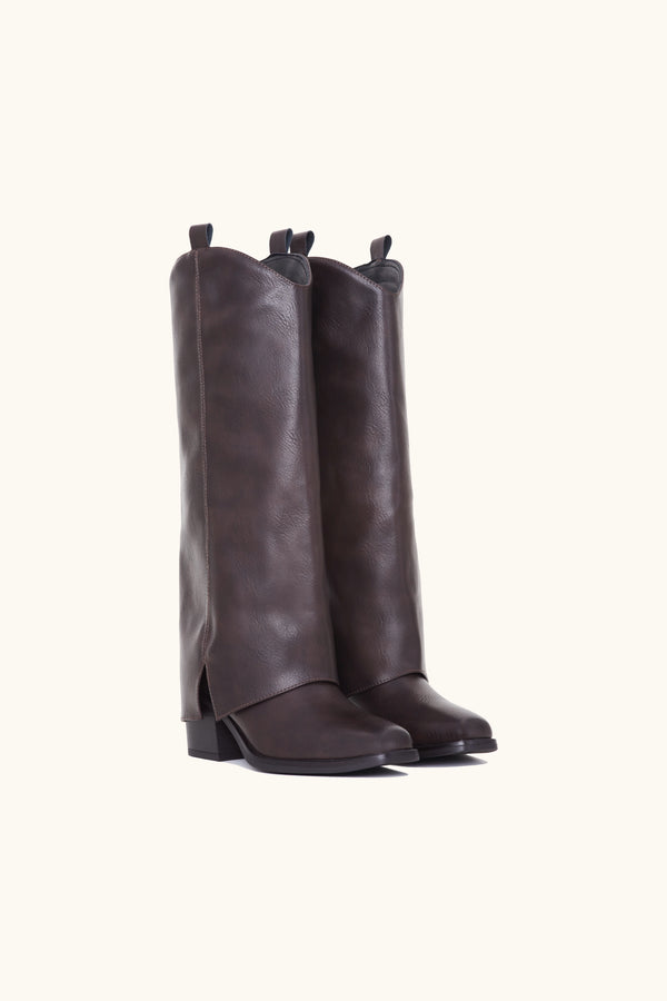 Stephan Bottes Cowboy à Guêtre Marron