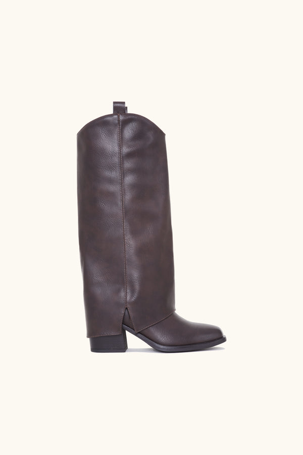 stephan Bottes cowboy à guêtre marron