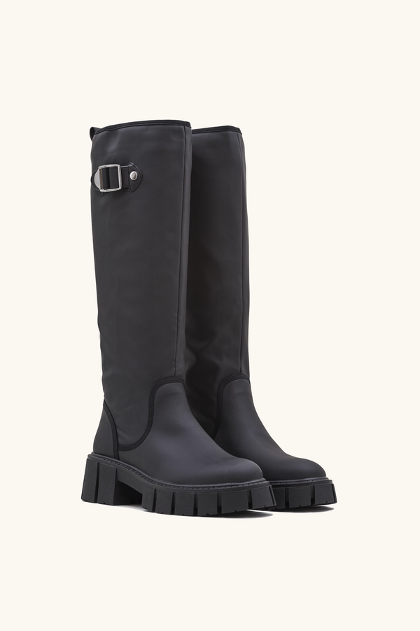 Stephan Bottes De Pluie Crantées Noir