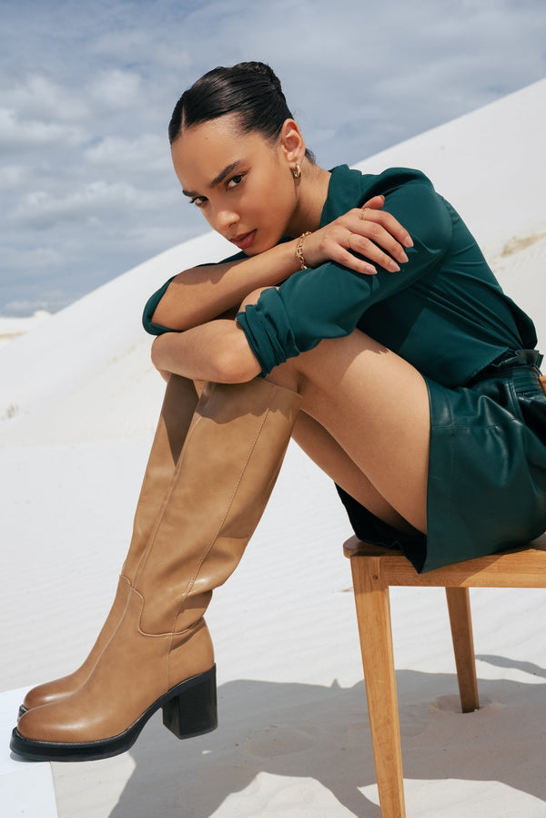 Stephan Bottes Tubulaires Khaki