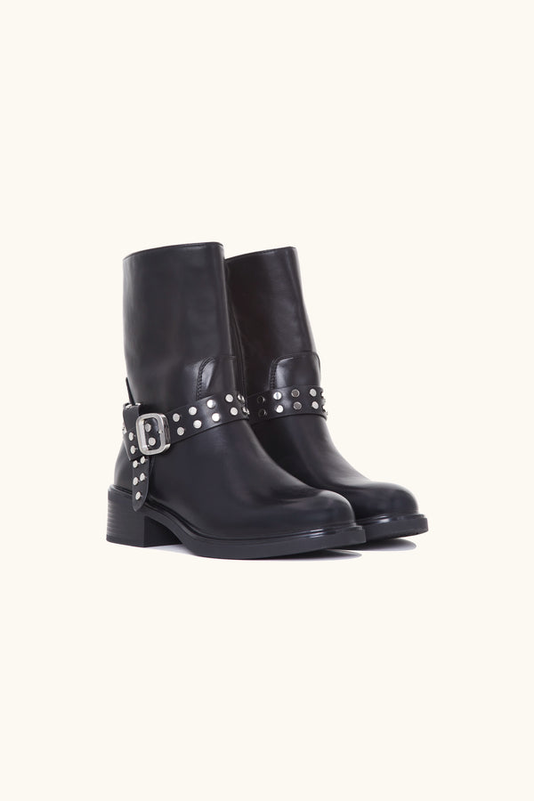 Stephan Bottines Bikers Noires