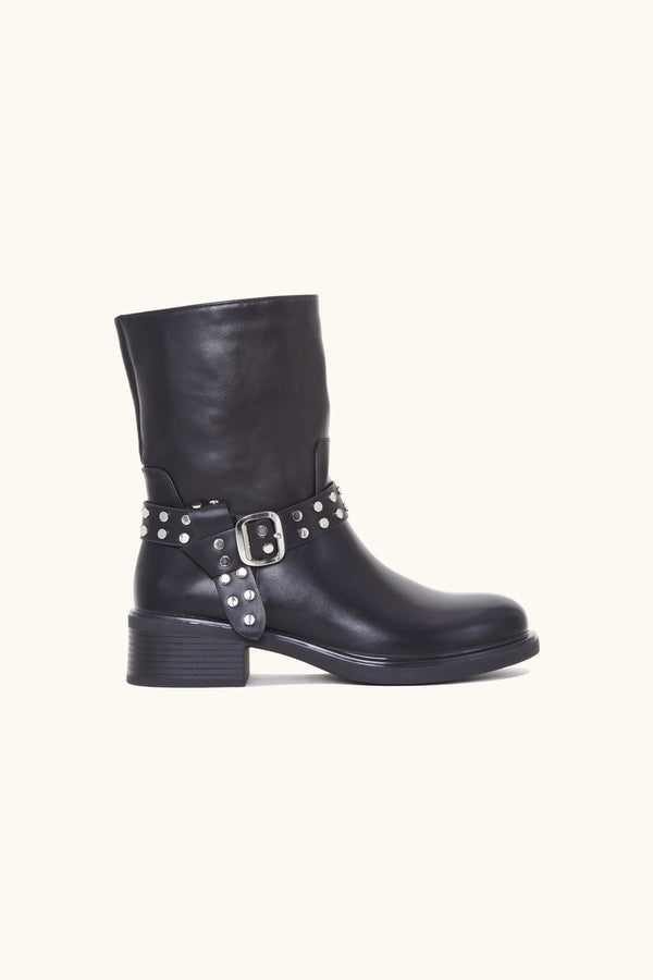 stephan Bottines bikers noires