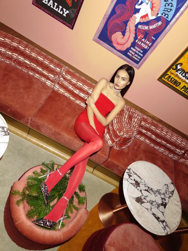 stephan Escarpins pointues "Mojito" argent