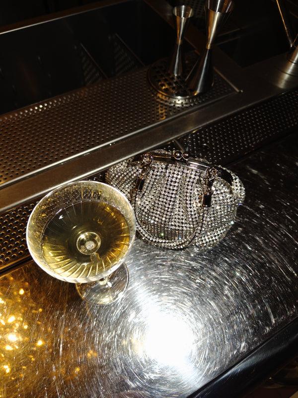 Stephan Petit Sac Bourse "Piña Colada" Argent