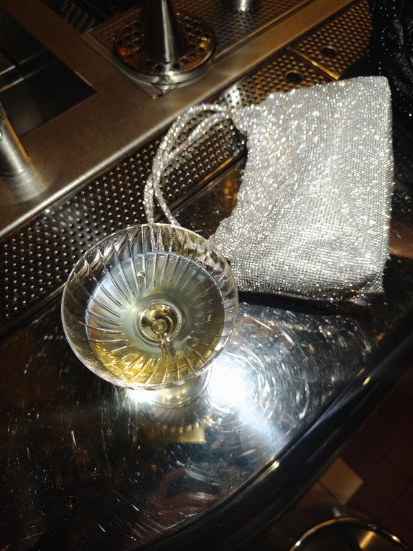 Stephan Sac Pochette "Gin Tonic" Argent