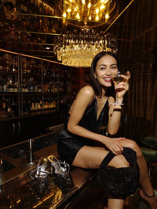 stephan Sac pochette "Tequila Sunrise" noir