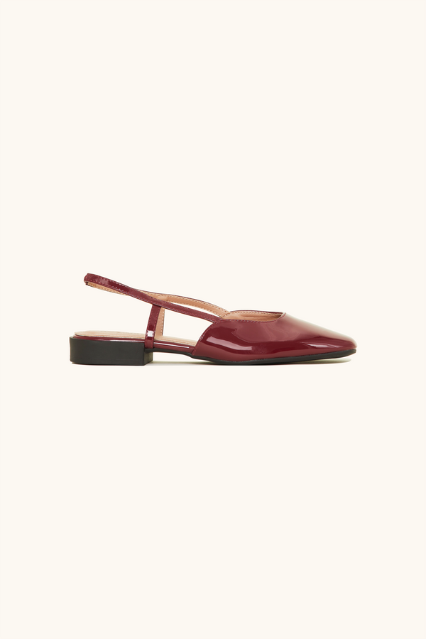 stephan Slingback vernies bordeaux