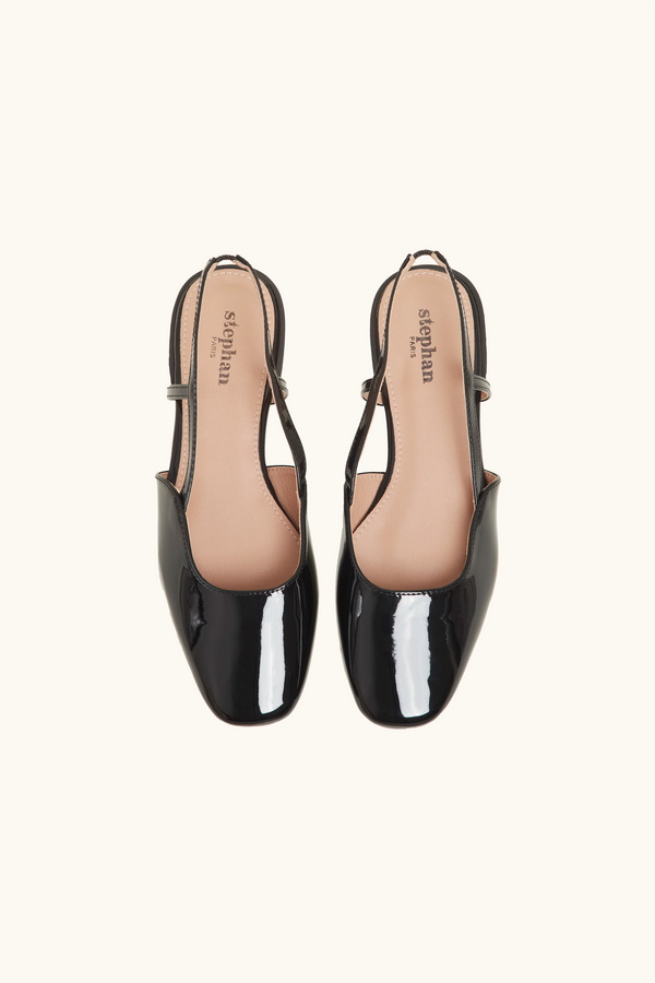 Stephan Slingback Vernies Noires