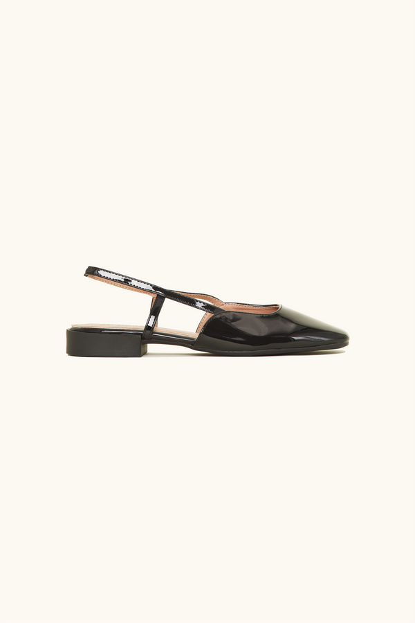 stephan Slingback vernies noires