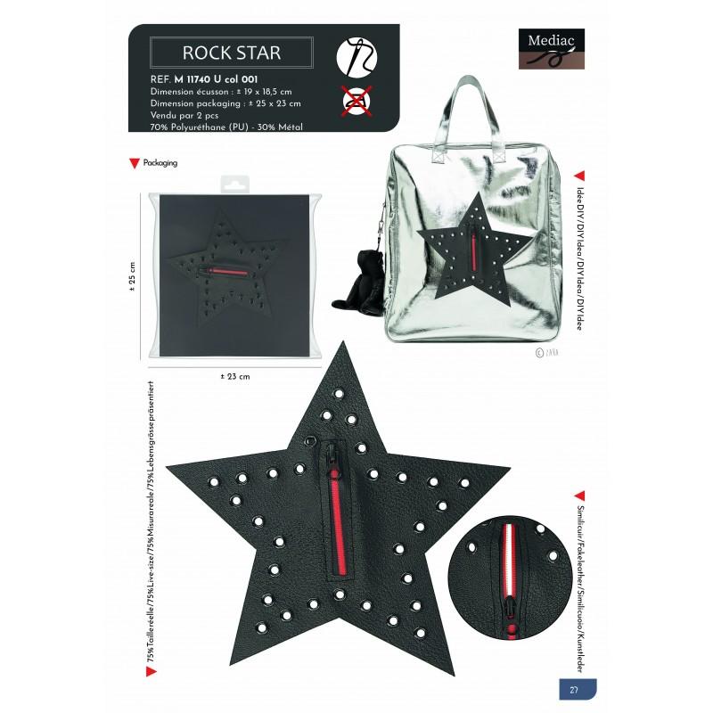 Stephanoise M11740 - XL ECUSSON ECUSSON ROCK STAR 19X19CM