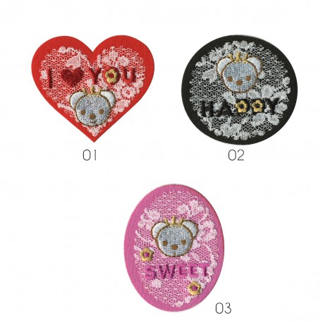 stephanoise M15323 - M ECUSSON OURSON AVEC A BRODERIE