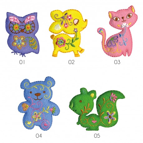 stephanoise M15440 - M ECUSSON ANIMAUX FEUTRINE &MOTIF