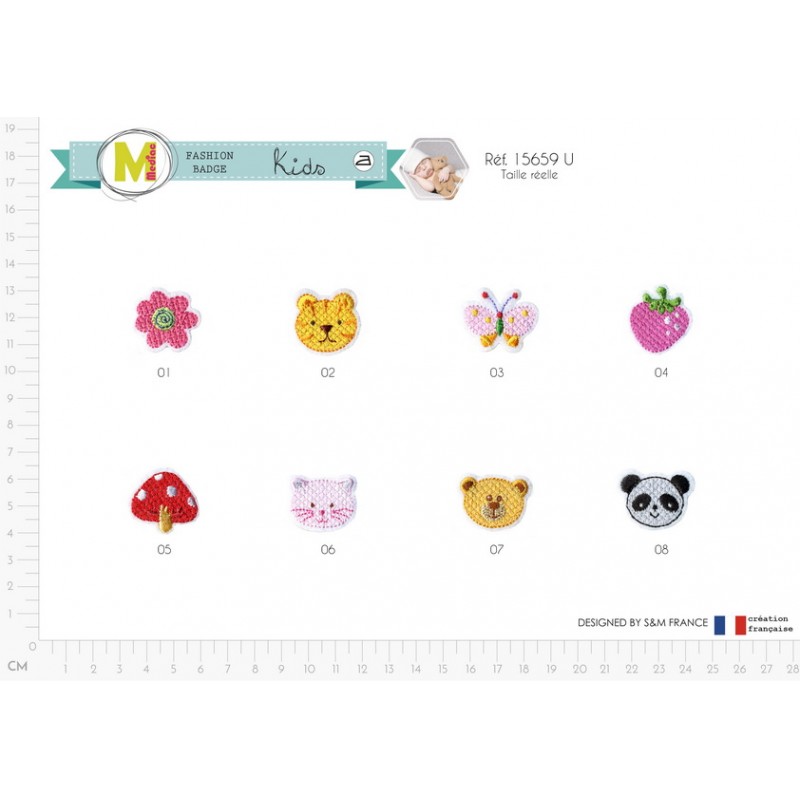 Stephanoise M15659 - S ECUSSON PM S ECUSSON EFFET CROCHET