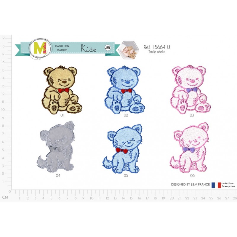 Stephanoise M15664 - M ECUSSON OURSON CHATON FEUTRINE