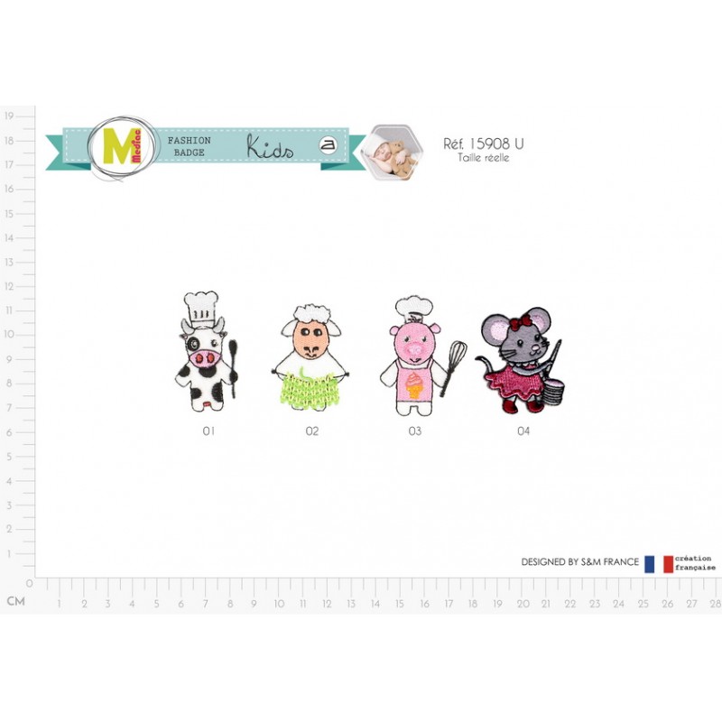 Stephanoise M15908 - S ECUSSON CUISINE/COUTURE ANIMAUX