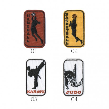 stephanoise M15981 - M ECUSSON DIFFERENTS SPORTS 5X3CM