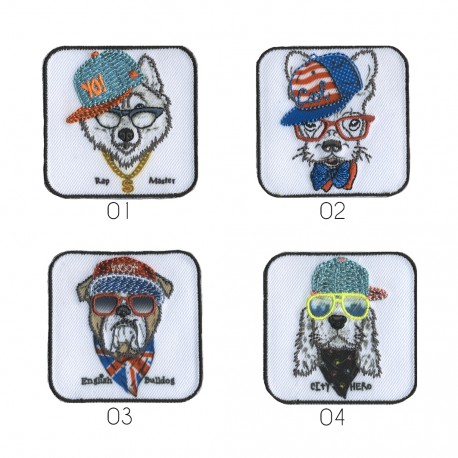 stephanoise M15996 - M ECUSSON ANIMAUX BRANCHES 5X5CM